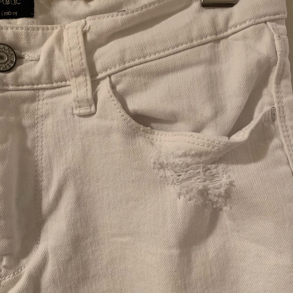 White BR skinny jeans - Picture 4 of 5